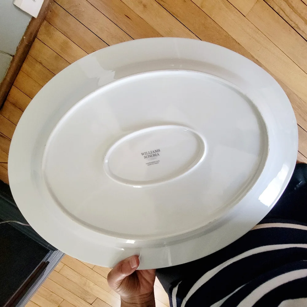 Williams Sonoma Large Lemon Serving Tray Platter